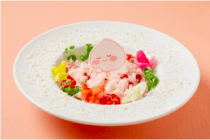 アピーチフラワーガーデンリゾット ¥1,380-(税込)