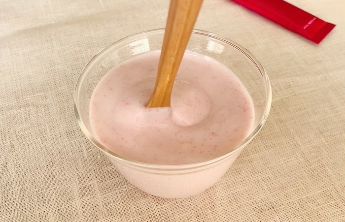 使用例(4) ヨーグルトに溶かして