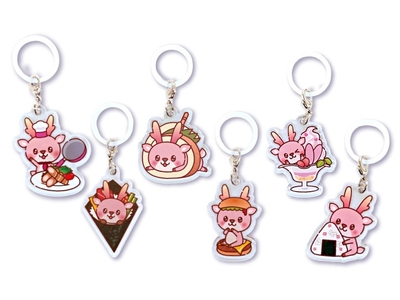 アクリルチャームコレクション全6種