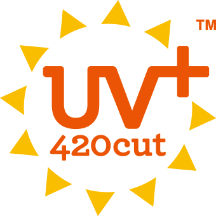 UV＋420cut(TM)ロゴマーク