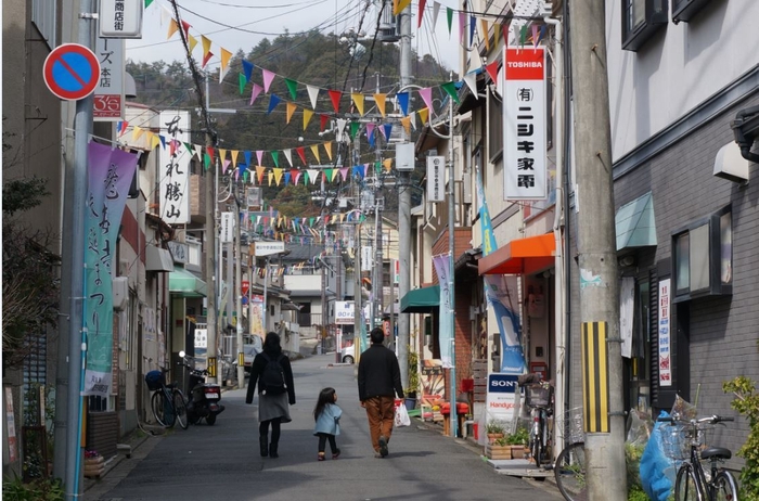 龍安寺参道商店街