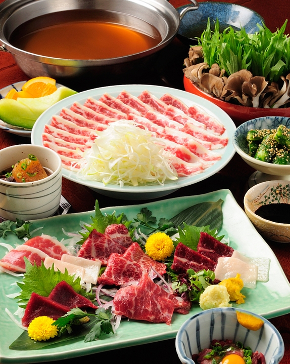 『ひだりうまコース(全7品)』