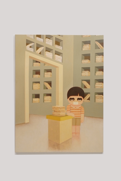 A Boy In a Mailbox Room