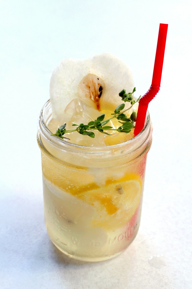 和梨のプレスソーダ 655円 税別