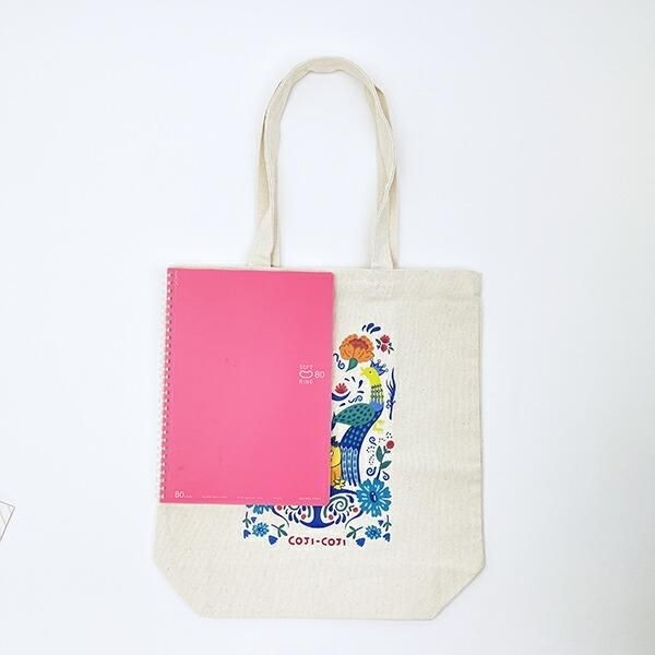 コジコジのシンプルデザインのトートバッグ