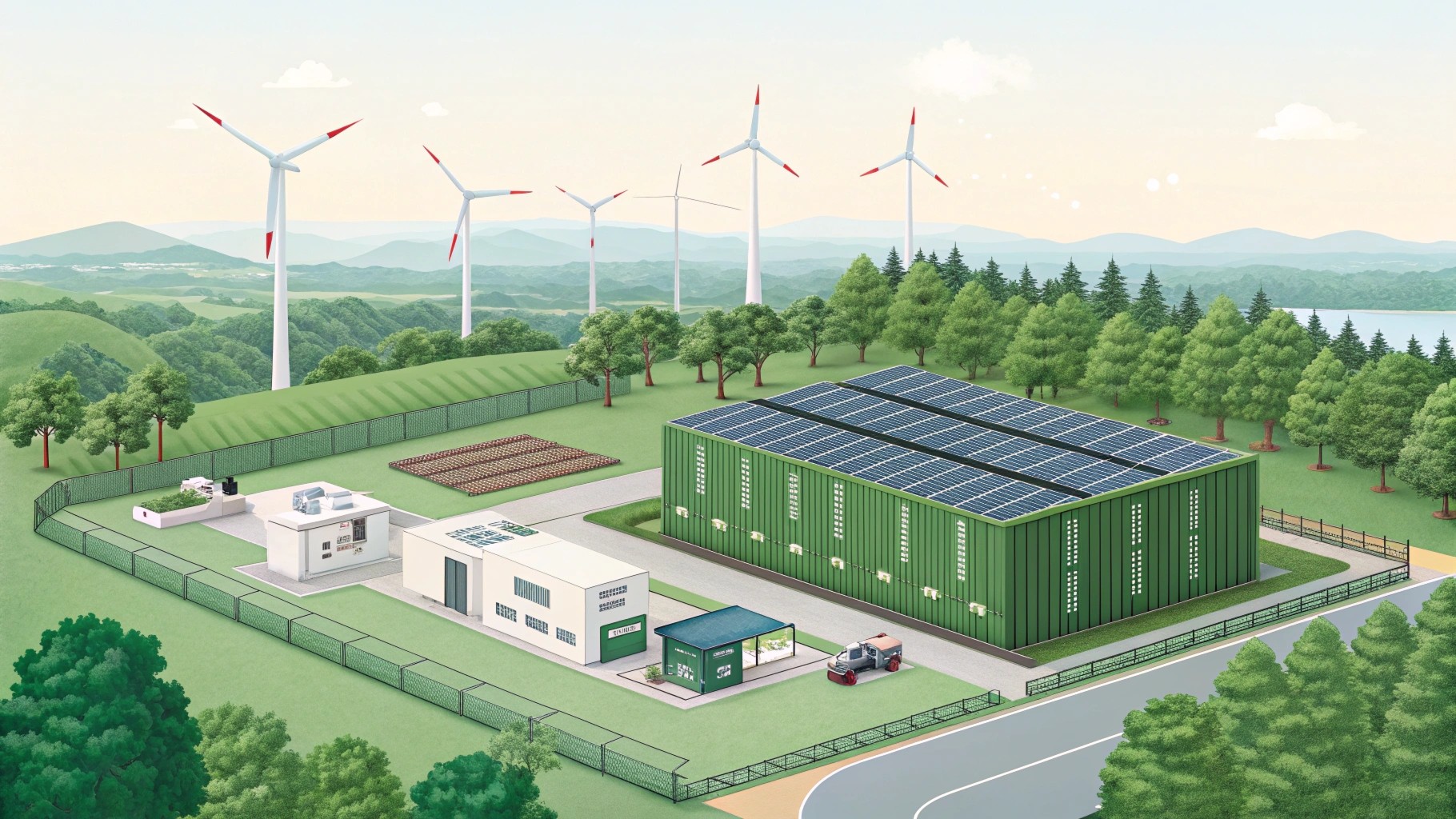 日本のグリーンデータセンター市場規模は2034年までに256億米ドルを超え、年平均成長率（CAGR）16.35%で成長する見込み。