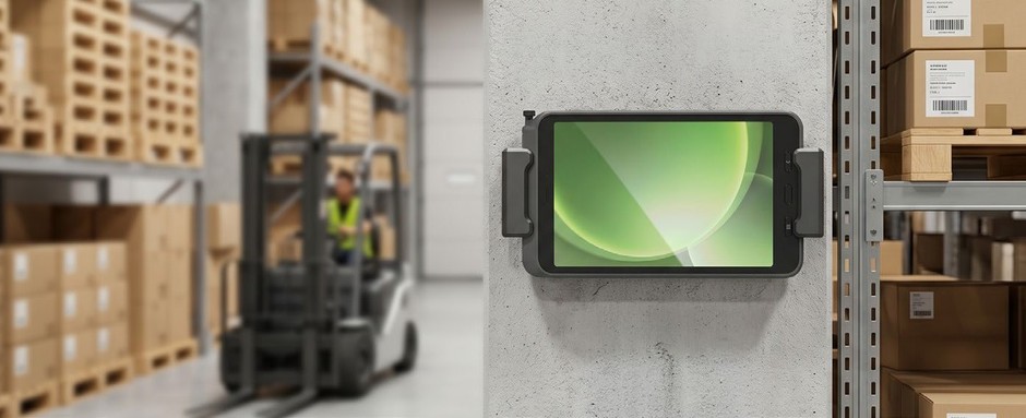 「汎用タブレット壁掛け金具 – Cling Extreme VESA」ご利用イメージ(UCLXB)