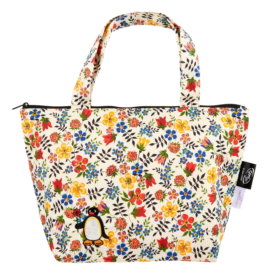Pingu 40th リバティプリントミニトートバッグ 3,300円