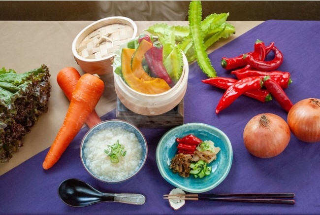 京都の朝がゆ朝食(イメージ)