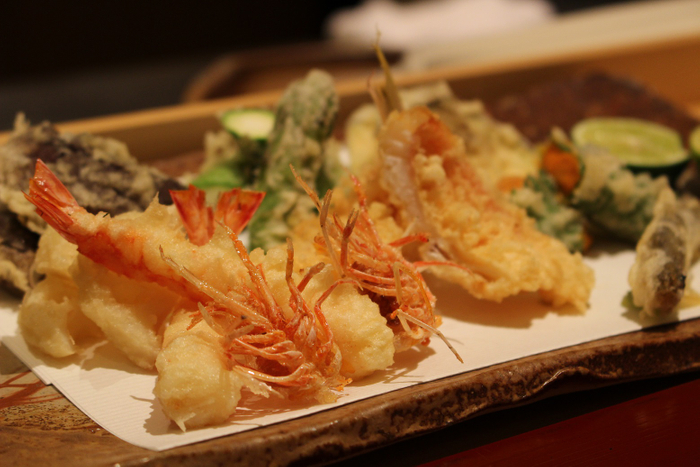 「天ぷら 銀座おのでら」東銀座店提供の料理一例