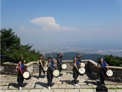 「和太鼓パフォーマンス」開催時の様子