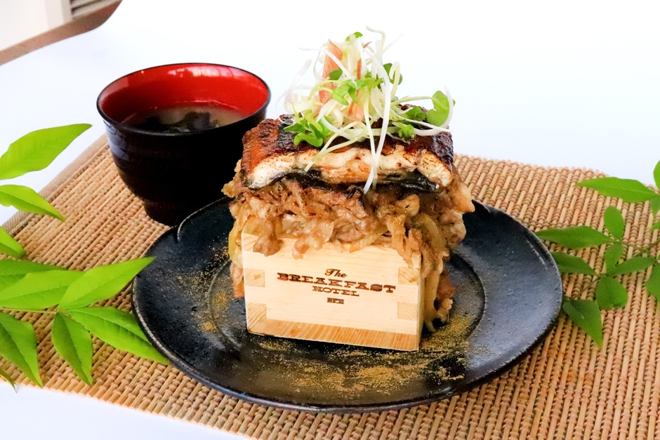 和牛すき焼きと鰻の極上二重奏丼
