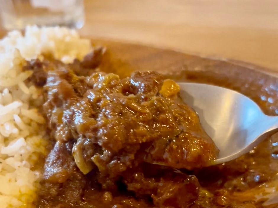 合挽キーマは肉だくさん　