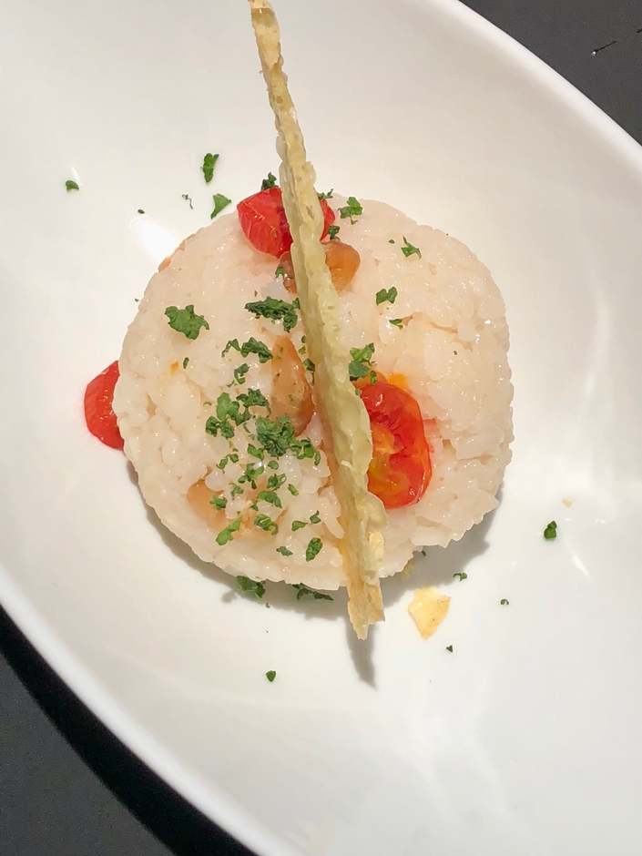 芦北伝統料理「えびめし」イタリアンヴァージョン(八代)