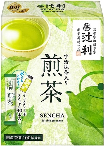 辻利宇治抹茶入り煎茶30本入