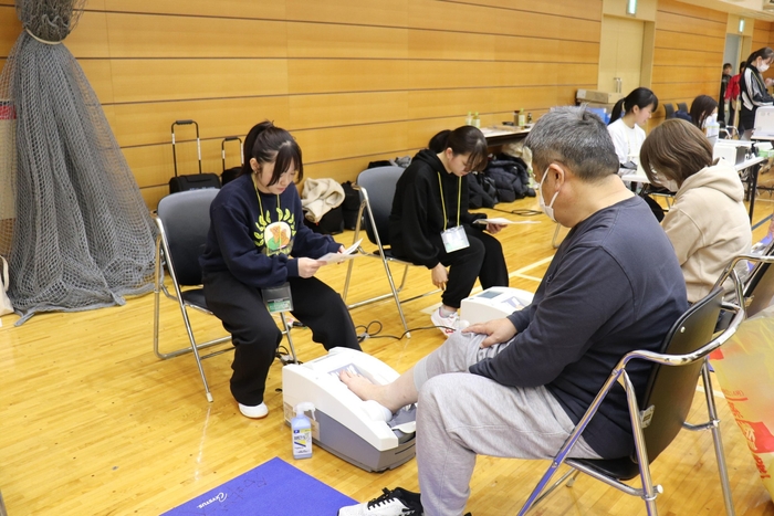 骨密度などの測定も