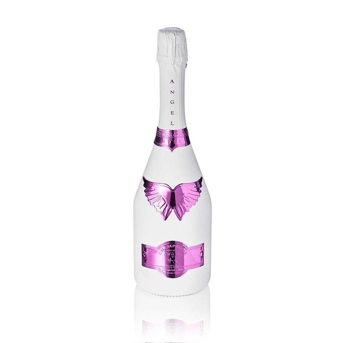 ANGEL CHAMPAGNE NV Brut Rose White Valentine Edition　3