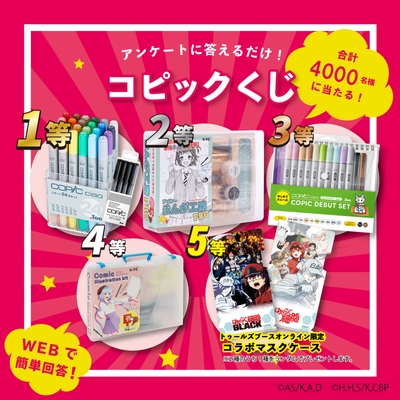 はたらく細胞コラボ_コピックくじ