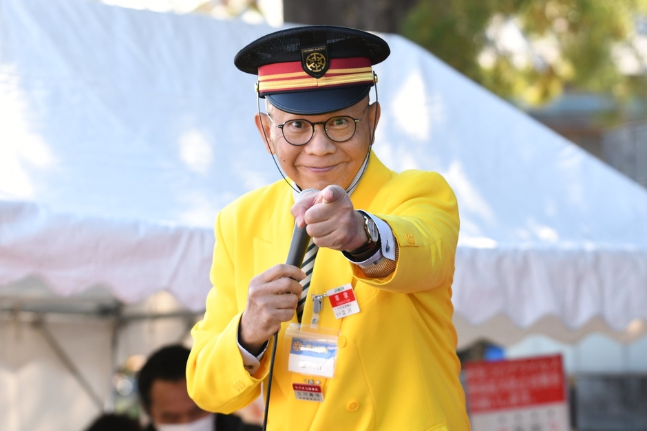 鉄道ものまね芸人　立川真司