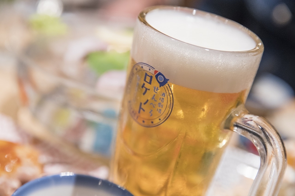 生ビールも含まれます