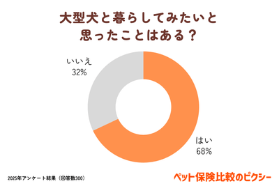 大型犬と暮らしてみたいと思ったことはある?