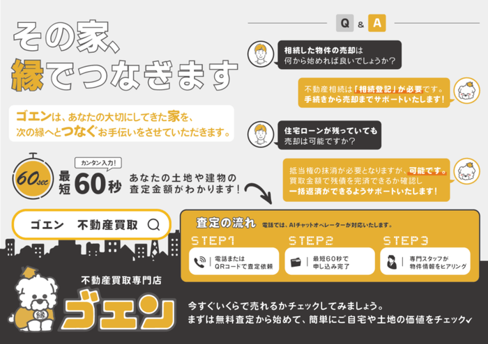 不動産買取専門店「ゴエン」