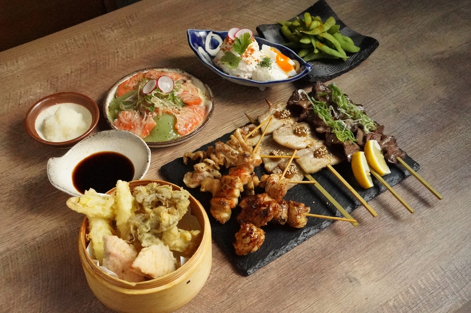 あてセット 串焼きセット