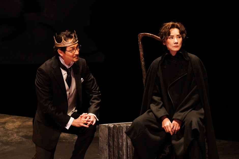 「ハムレットQ1」撮影:加藤幸広