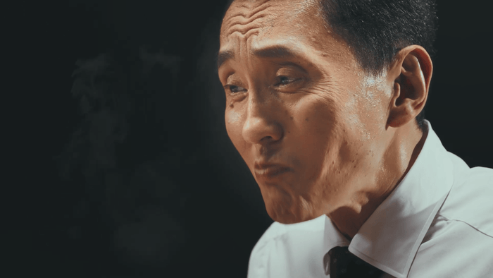 新TVCM「松重豊 実食 キムチ鍋スープ」篇