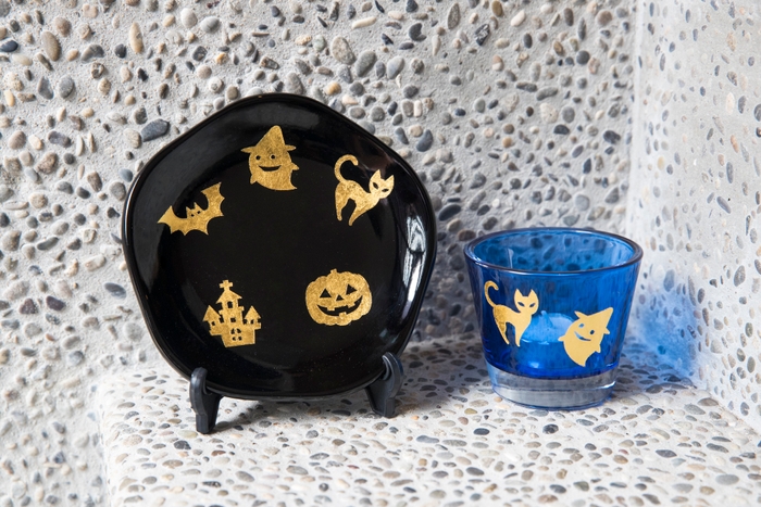 金箔体験ハロウィン仕様