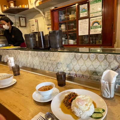 店内カウンター席