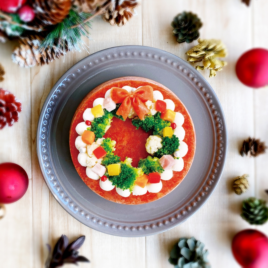 レンジでチン!「ブロッコリースのXmas」