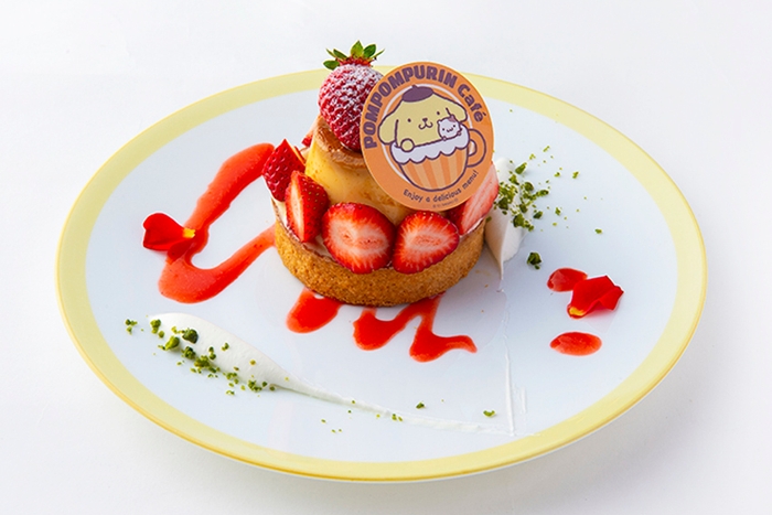【第2弾メニュー】ポムポムプリンタルト