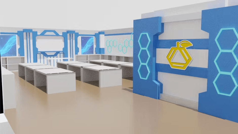 STEP2(1,000万円)：子どもたちの実験教室完成