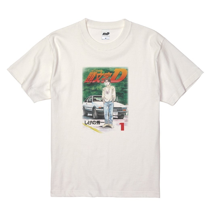 『頭文字D』1巻表紙 半袖Tシャツ