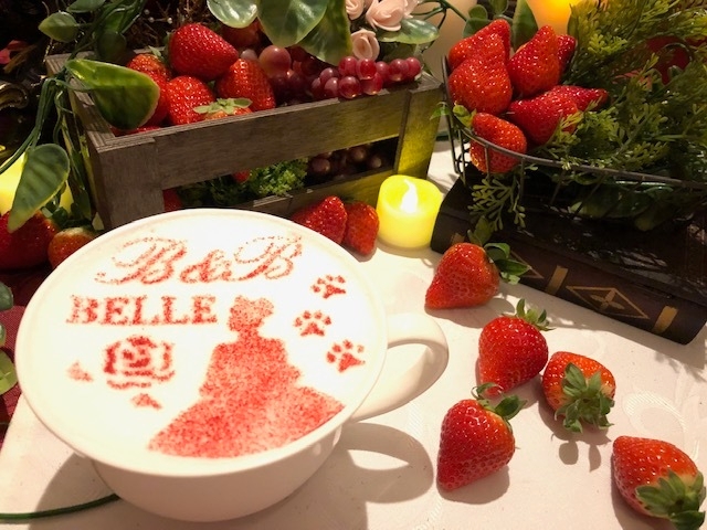 ベルのホットいちごミルク[1,000円]