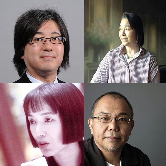 登壇者(左上:東良雅人、右上:降旗千賀子、左下:桃井かおり、右下:犬童一心)