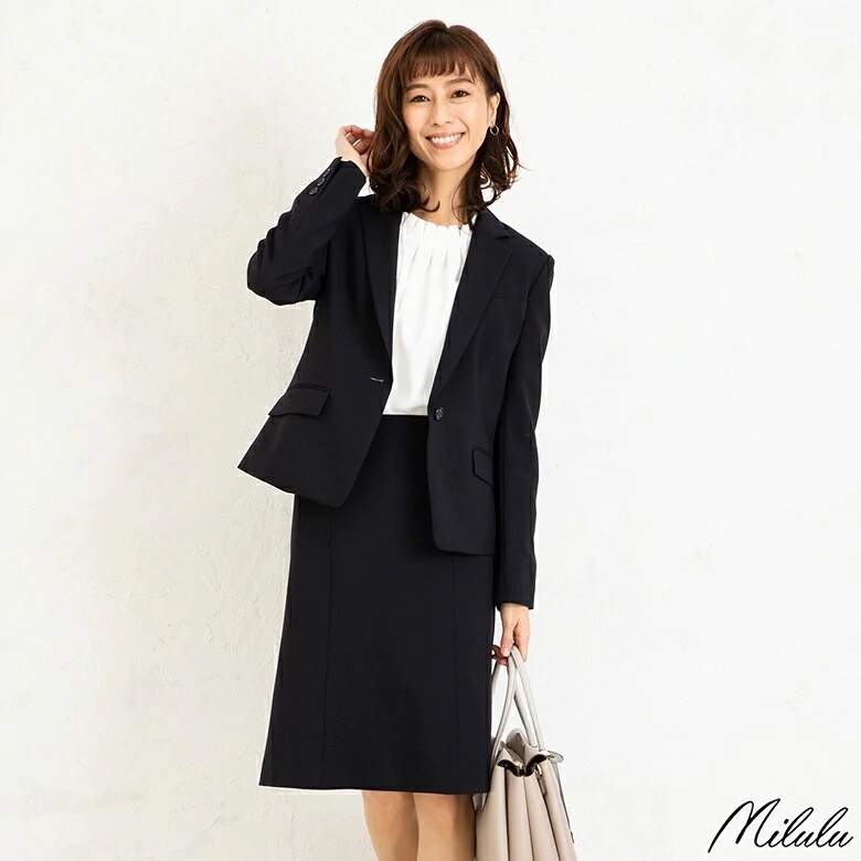 MiLuLu／フレアスカートスーツ
