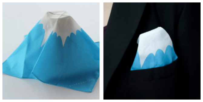 富士山ハンカチ