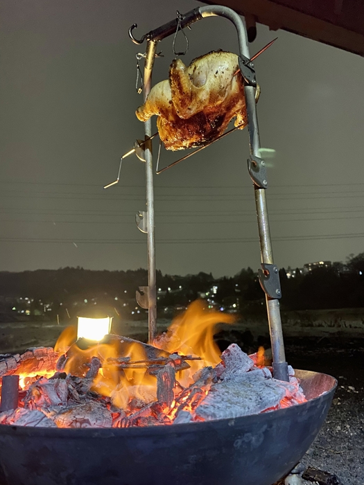 鶏の丸焼きはロマン