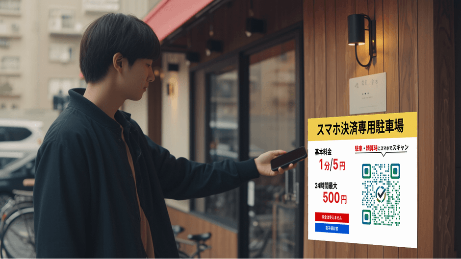 利用イメージ(飲食店の駐車場)