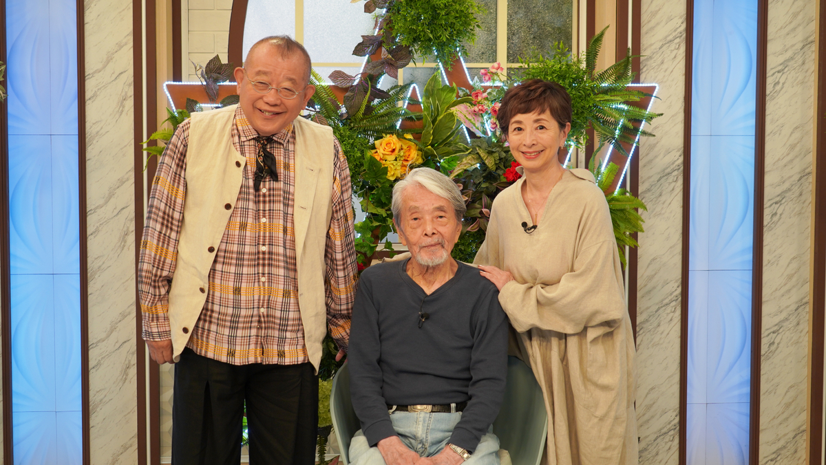 イラストレーター・宇野亞喜良が鶴瓶&阿川モチーフの即興イラストを披露!『鶴瓶ちゃんとサワコちゃん~昭和の大先輩とおかしな2人~』第49回ゲスト:宇野亞喜良 9月8日(月)よる9時00分~ BS12 トゥエルビで放送