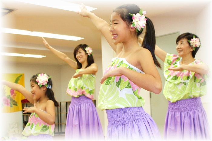 親子でレッスン風景