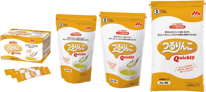 日本初! 特別用途食品 えん下困難者用食品 とろみ調整用食品 表示許可取得 『つるりんこQuickly』 NEWSCAST