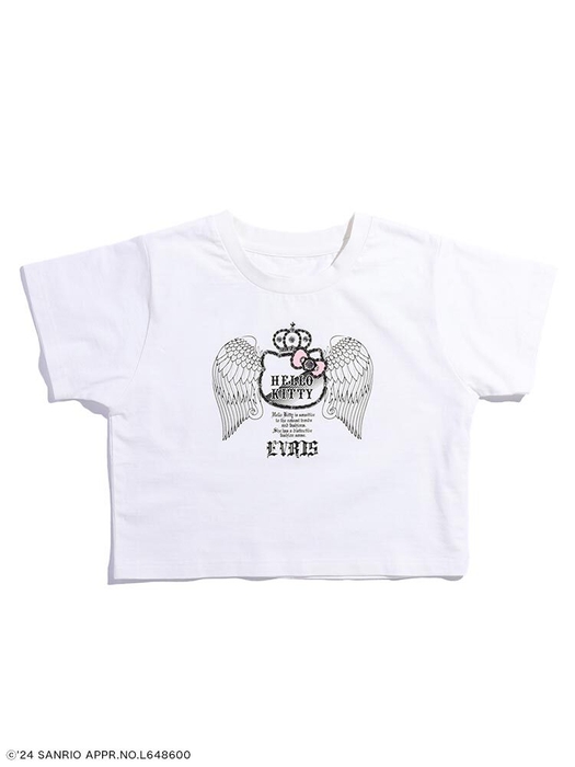 EVRIS【ハローキティコラボ】ハローキティ ラインストーンショートTシャツ