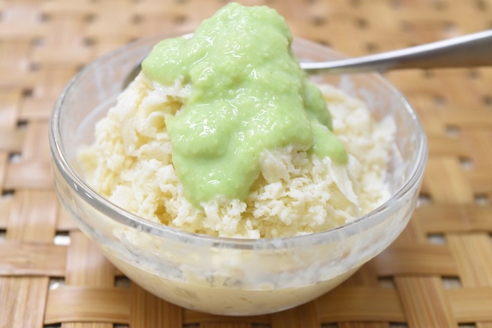 フードコーディネーター 廣瀬 綾子氏考案「豆乳ずんだ氷」