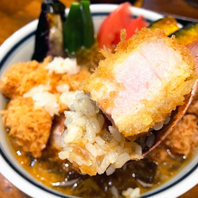 冷やしカレーかつ丼（渋谷かつ吉）