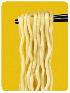 にんにく旨豚醤油　麺