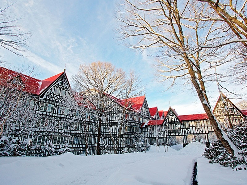 ホテル外観(冬季)