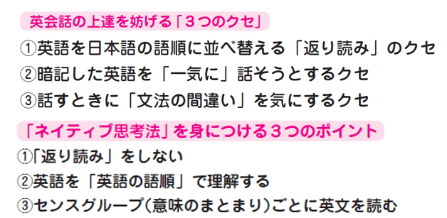 日本人にありがちな「英会話の3つのクセ」を解消 